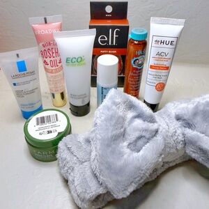 9 Assorted Skincare Beauty Products: La Roche Posay, Scalp Detox, Repair Oil etc